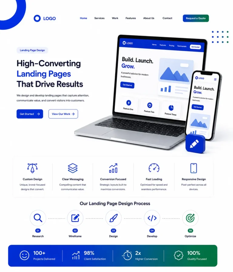 Landing Page Design