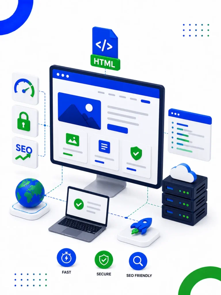 Static  Website Development